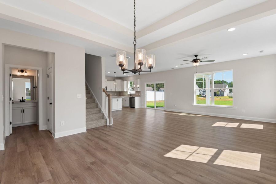 Spacious, unfurnished interior of a new home in Hopewell Garden, Winston-Salem (Image 12).