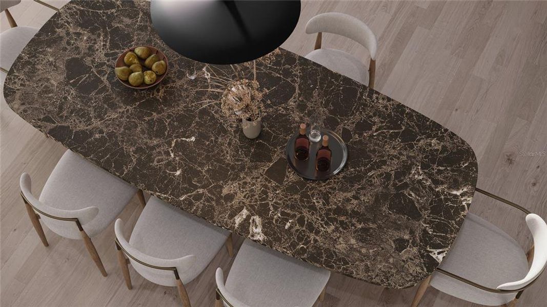 Close-up of interior finishes inside a home in , Punta Gorda (Image 9).