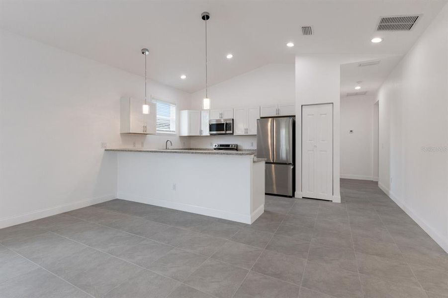 Furnished interior view inside a new home in , Bradenton (Image 4). Furnished interior view inside a new home in , Bradenton (Image 4).