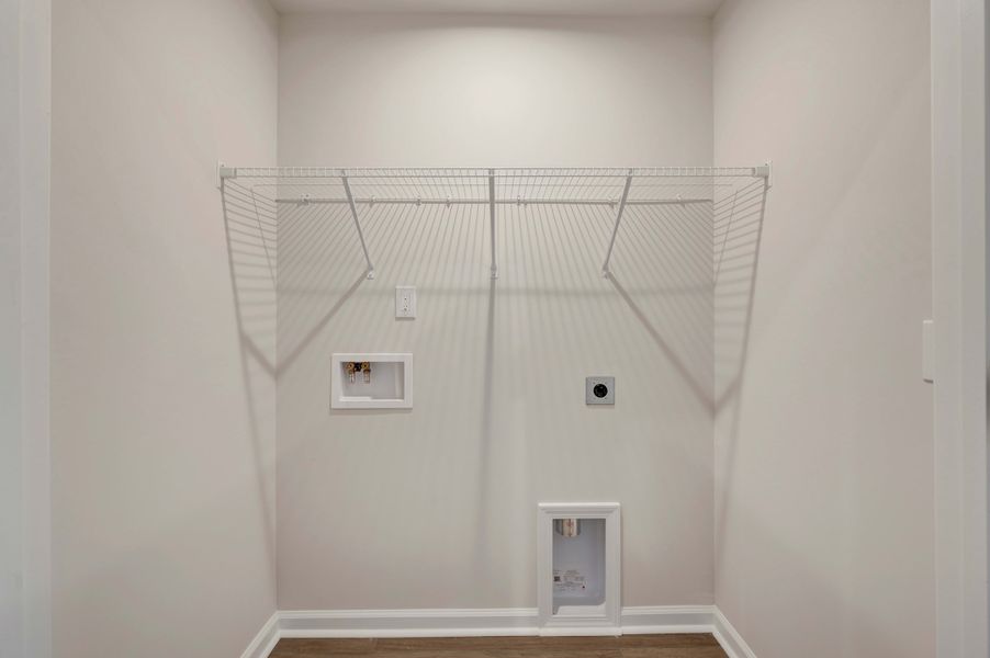 Representative unfurnished interior of a home built from the Huck by Tri Pointe Homes in Twinleaf Townes, Chapel Hill (Image 23).