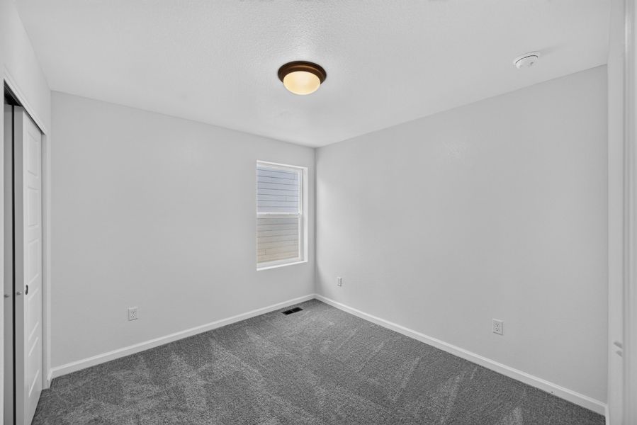Spacious, unfurnished interior of a new home in Farmlore, Brighton (Image 21). Spacious, unfurnished interior of a new home in Farmlore, Brighton (Image 21).