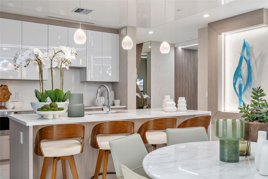 Furnished interior view inside a new home in , Fort Lauderdale (Image 30). Furnished interior view inside a new home in , Fort Lauderdale (Image 30).