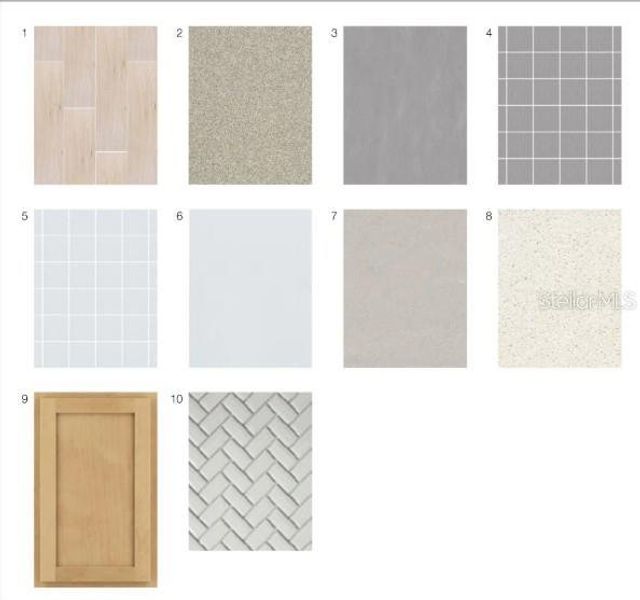 Sample of building materials used in homes in Lochside, Mount Dora (Image 14).