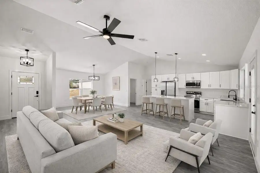 Furnished interior view inside a new home in , Ocala (Image 5).