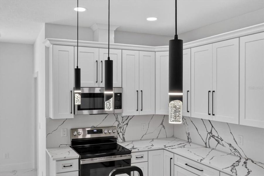 Furnished interior view inside a new home in , Tampa (Image 11).