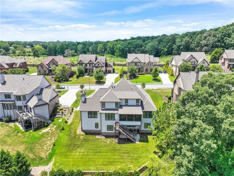 Front exterior of a new home in , Auburn, GA, highlighting curb appeal (Image 2).