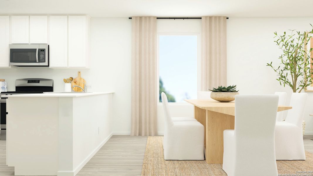 Furnished interior view inside a new home in Kayden Springs, Marion (Image 18).