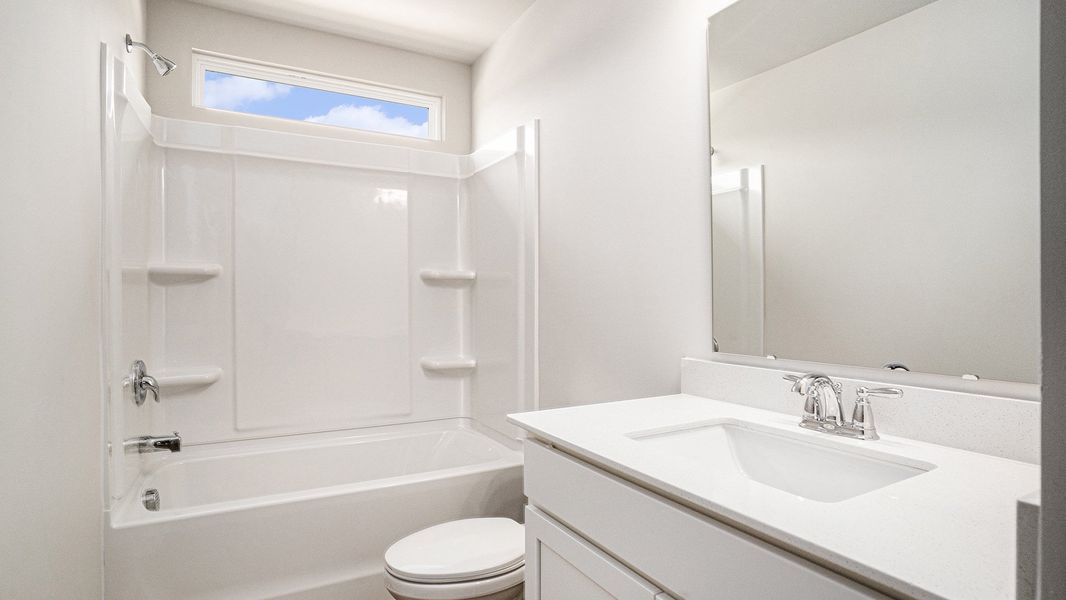 Furnished interior view inside a new home in Shell Pointe, Gilbert (Image 11). Furnished interior view inside a new home in Shell Pointe, Gilbert (Image 11).