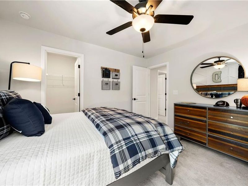 Furnished interior view inside a new home in Riverwood, Dallas (Image 55).