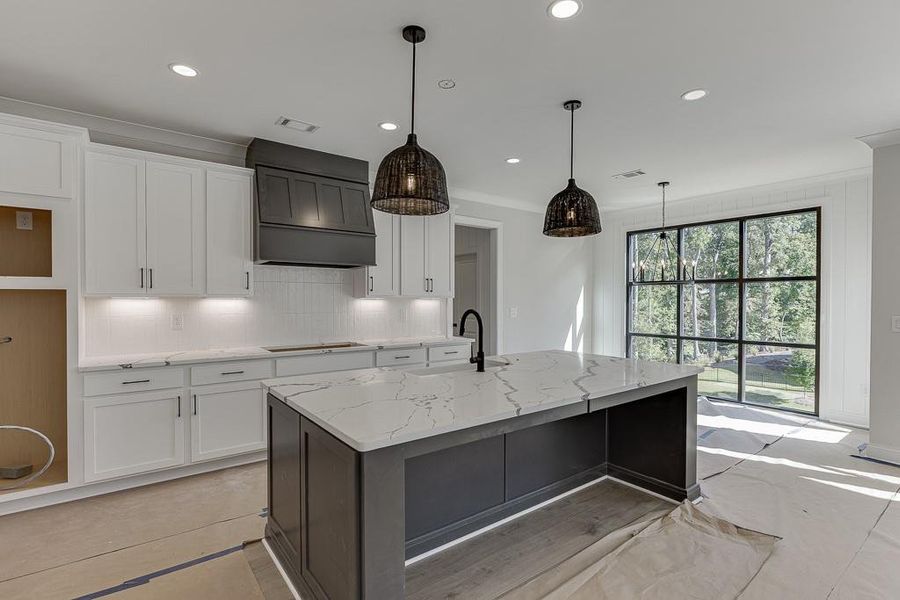 Furnished interior view inside a new home in , Buford (Image 6). Furnished interior view inside a new home in , Buford (Image 6).
