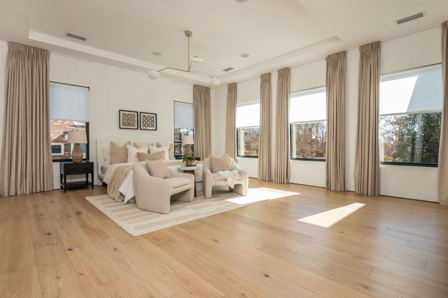 Furnished interior view inside a new home in , Atlanta (Image 17).