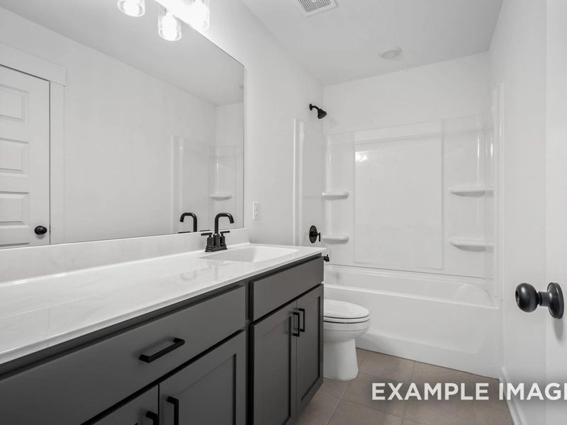 Furnished interior view inside a new home in Woods Crossing, Gallatin (Image 60).