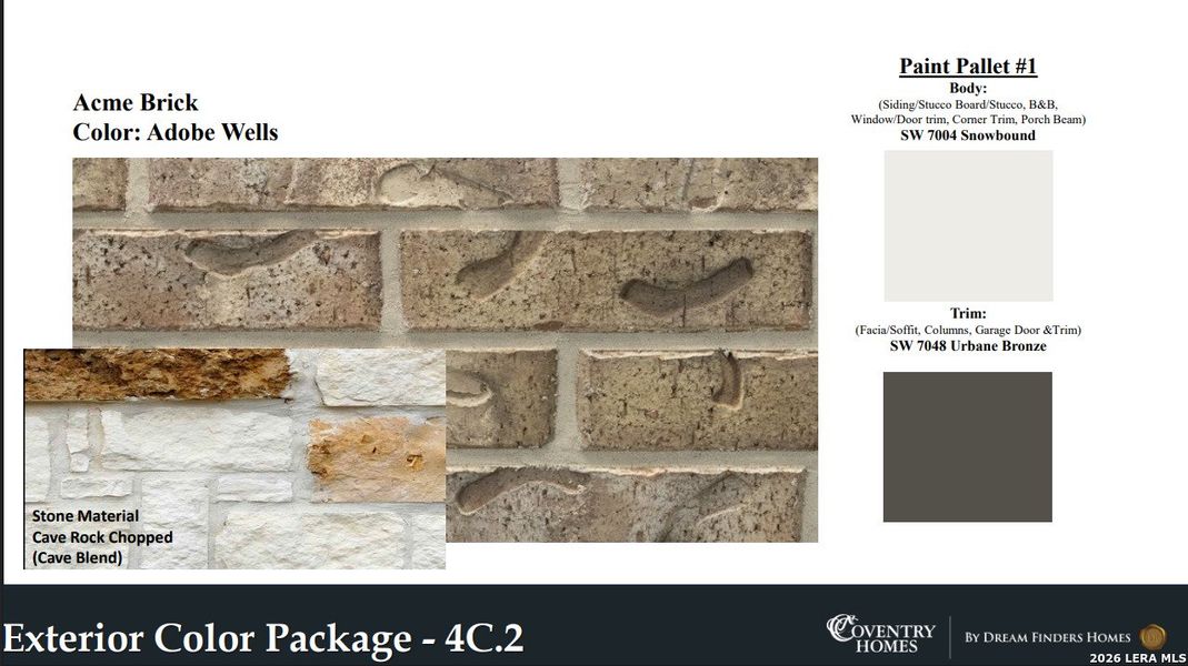 Sample of building materials used in homes in Hickory Ridge, Elmendorf (Image 4).