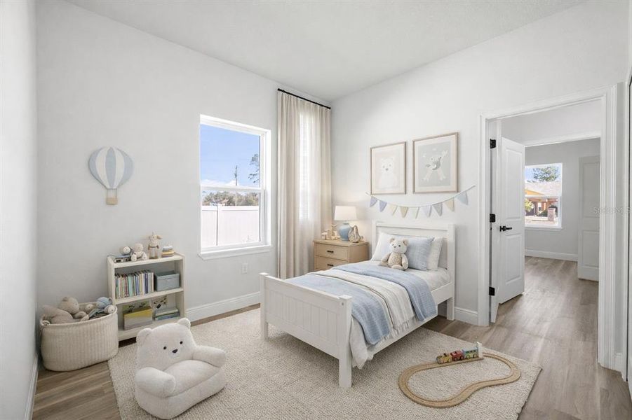 Furnished interior view inside a new home in , Ocala (Image 20).