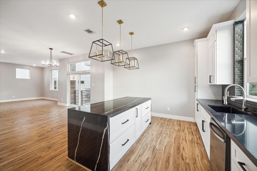 Furnished interior view inside a new home in , Houston (Image 9). Furnished interior view inside a new home in , Houston (Image 9).