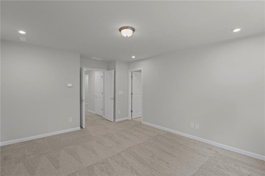 Spacious, unfurnished interior of a new home in Ansley Towns, Cumming (Image 14). Spacious, unfurnished interior of a new home in Ansley Towns, Cumming (Image 14).