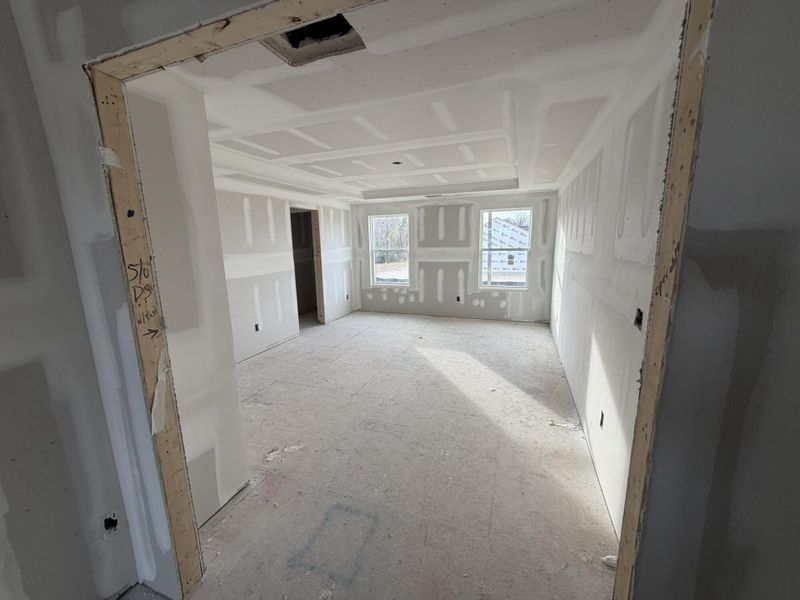 In-progress construction of a new home in Black Forest Pointe, Benson, NC (Image 10).