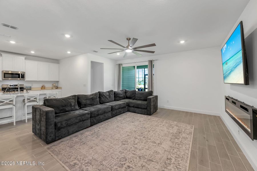 Furnished interior view inside a new home in Shearwater, St. Augustine (Image 27). Furnished interior view inside a new home in Shearwater, St. Augustine (Image 27).