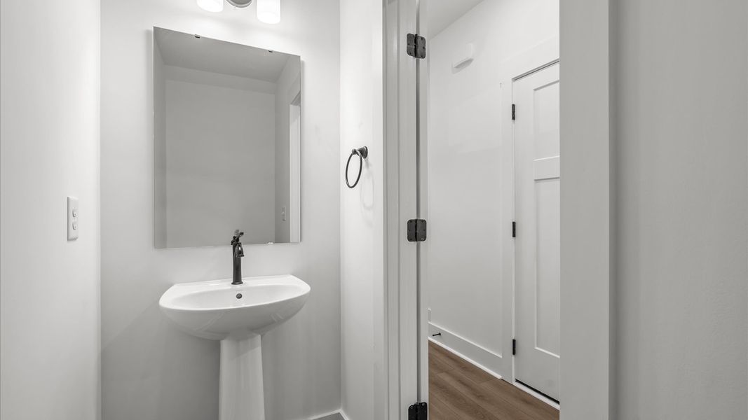 Furnished interior view inside a new home in Aspen Ridge, Lyman (Image 16).