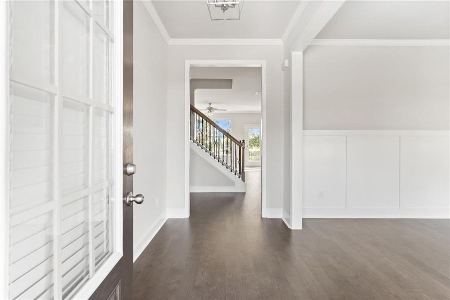 Spacious, unfurnished interior of a new home in Highland Park, Stonecrest (Image 11). Spacious, unfurnished interior of a new home in Highland Park, Stonecrest (Image 11).