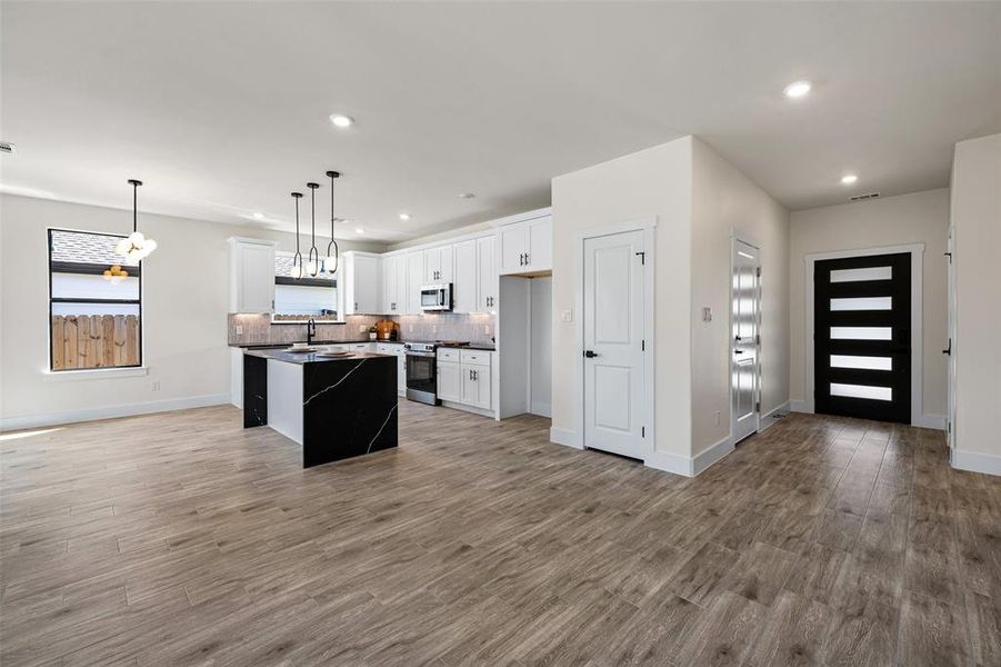 Furnished interior view inside a new home in , Granbury (Image 8).