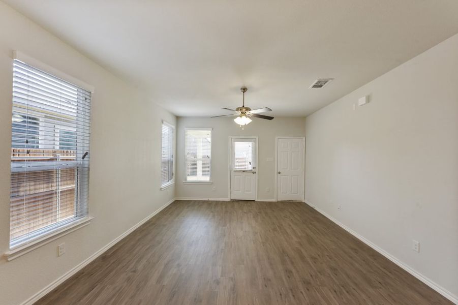 Representative exterior photo of a completed home built from the Cameron by Impression Homes in Heartland, Heartland, TX (Image 9).