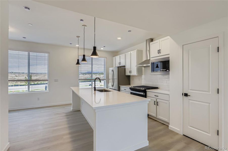 Furnished interior view inside a new home in , Broomfield (Image 3).
