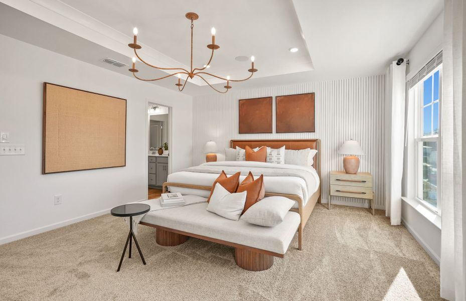 Furnished interior view inside a new home in Riverstone, Monroe (Image 3).