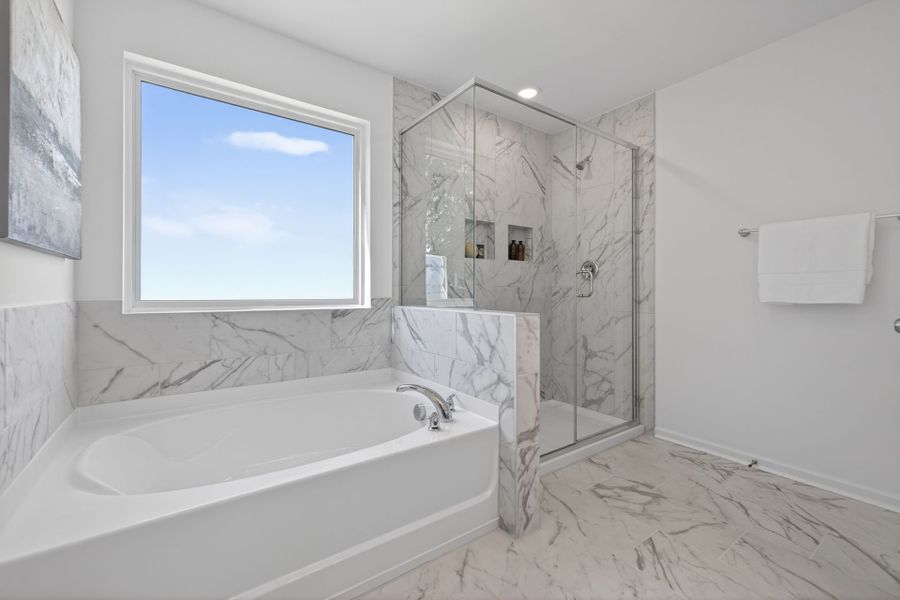 Furnished interior view inside a new home in Morrow Brook, Albemarle (Image 17).