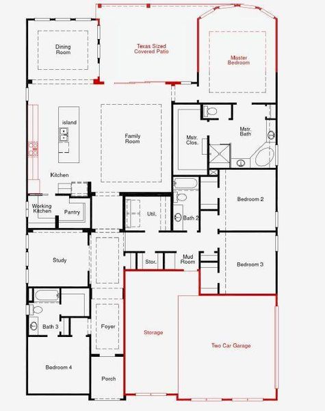 Floorplan - Representative Photo