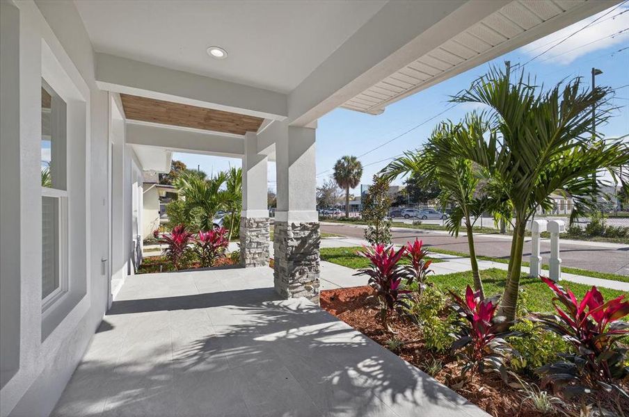 Exterior details and patio area of a home in , St. Petersburg (Image 3).