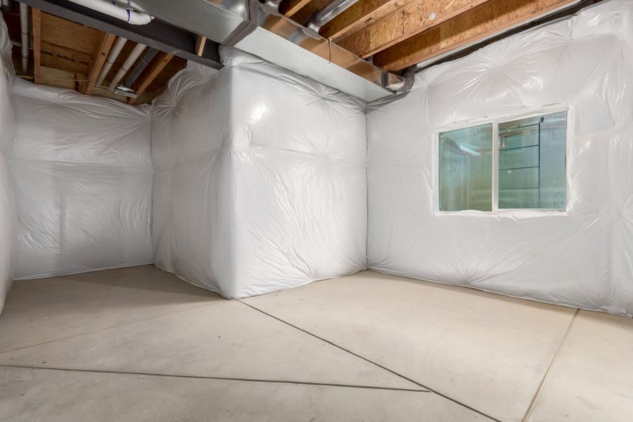 In-progress construction of a new home in West Grange, Longmont, CO (Image 52).