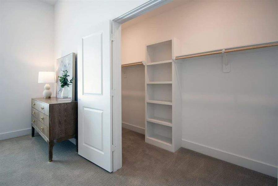 Large walk-in closet