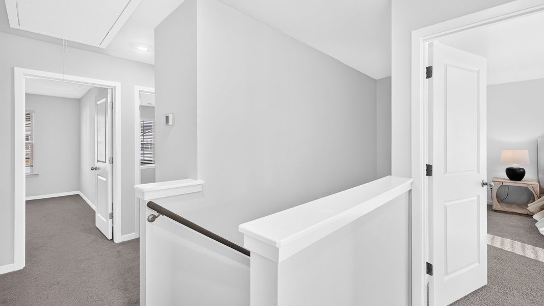 Furnished interior view inside a new home in Huffman Ridge, Hickory (Image 15).
