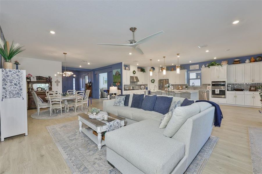 Furnished interior view inside a new home in Esplanade at Artisan Lakes, Palmetto (Image 31).