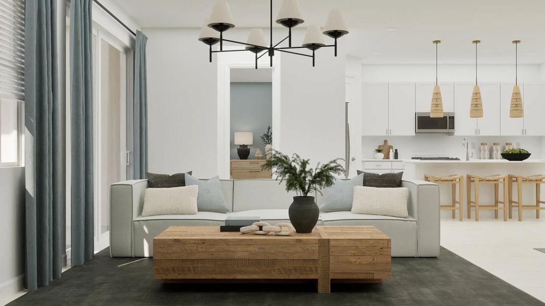 Family room frontview