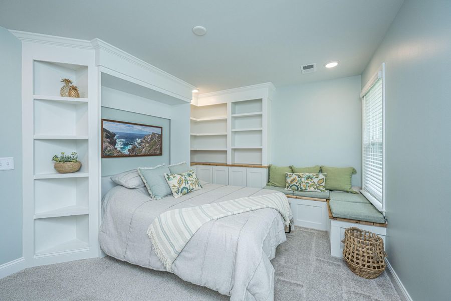 Furnished interior view inside a new home in Sea Island Preserve, Johns Island (Image 54).