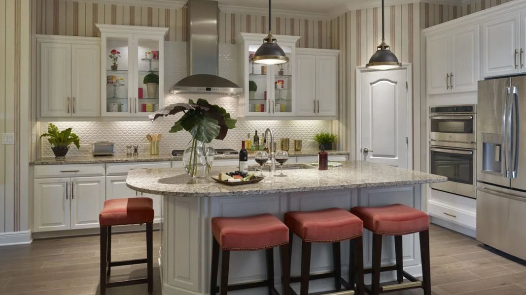 Furnished interior view inside a new home in Canoe Creek Real Estate and Homes for Sale in Parrish, FL - Neal Communities, Parrish (Image 7). Furnished interior view inside a new home in Canoe Creek Real Estate and Homes for Sale in Parrish, FL - Neal Communities, Parrish (Image 7).