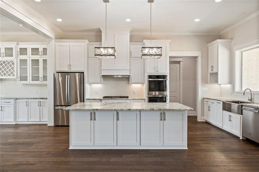 Furnished interior view inside a new home in , Bullard (Image 8).