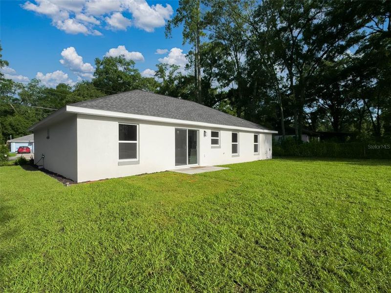 Exterior details and patio area of a home in , Ocala (Image 22).