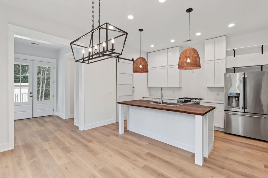 Furnished interior view inside a new home in , Hollywood (Image 3).