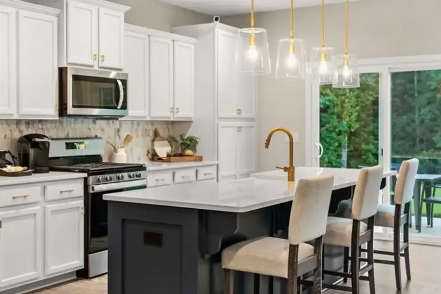 Representative furnished interior of a home built from the Kipling by True Homes in Deerwood Place, North Charleston (Image 4).
