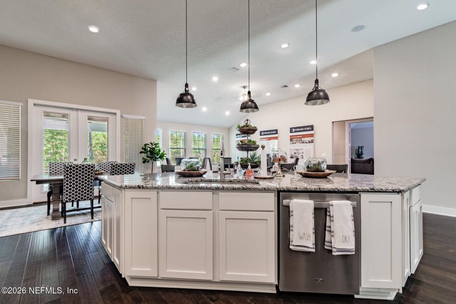 Furnished interior view inside a new home in , Hilliard (Image 14).