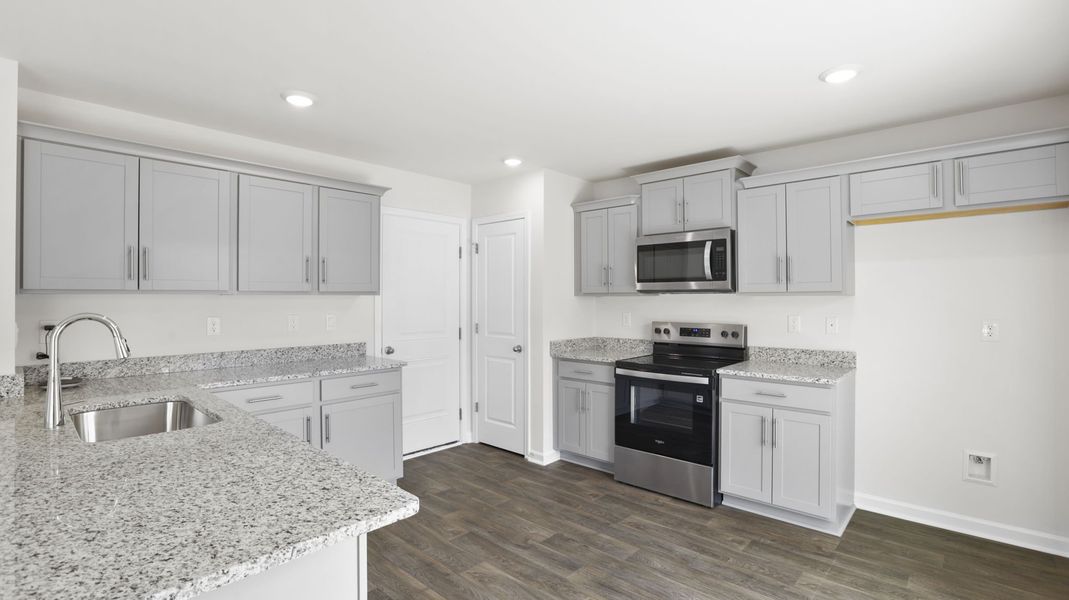 Furnished interior view inside a new home in Wildbrook Village, Waynesville (Image 7).