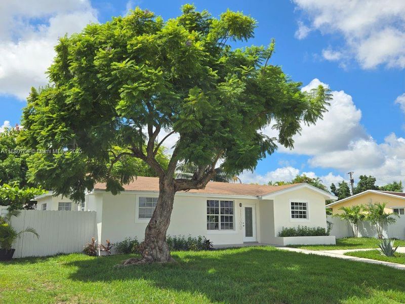 Front exterior of a new home in , Miami, FL, highlighting curb appeal (Image 24). Front exterior of a new home in , Miami, FL, highlighting curb appeal (Image 24).