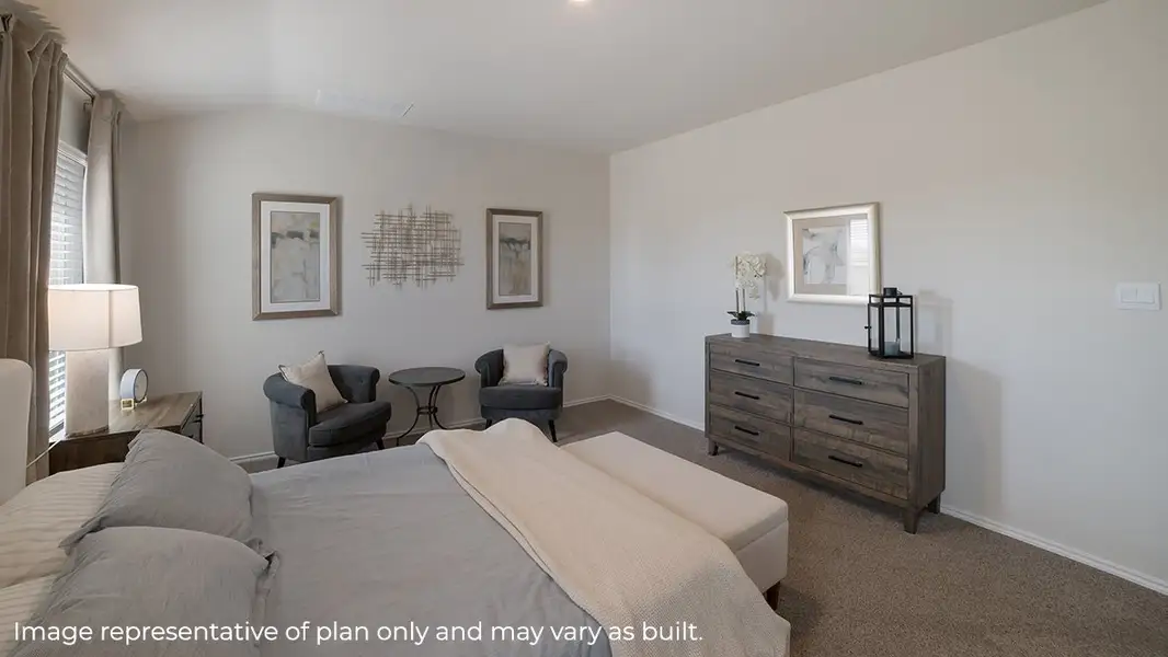 Furnished interior view inside a new home in Blue Ridge Ranch, San Antonio (Image 13). Furnished interior view inside a new home in Blue Ridge Ranch, San Antonio (Image 13).