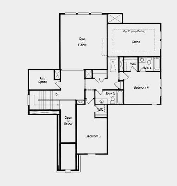 Extended primary suite, extended covered patio, drop-in tub at primary bath, study in place of flex, alternate second floor layout, and 12' pop-up ceilings at game room. Extended primary suite, extended covered patio, drop-in tub at primary bath, study in place of flex, alternate second floor layout, and 12' pop-up ceilings at game room.