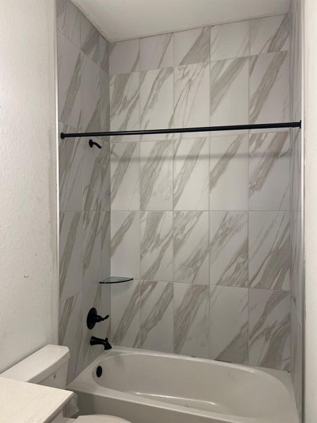 Furnished interior view inside a new home in Wood Leaf Reserve, Tomball (Image 3).