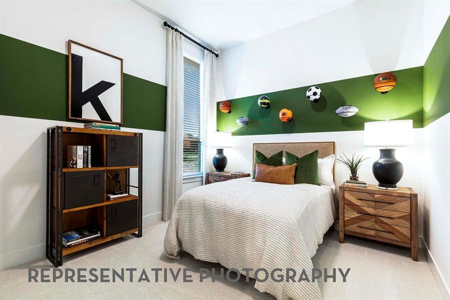 Furnished interior view inside a new home in Sonoma Verde, McLendon-Chisholm (Image 28).