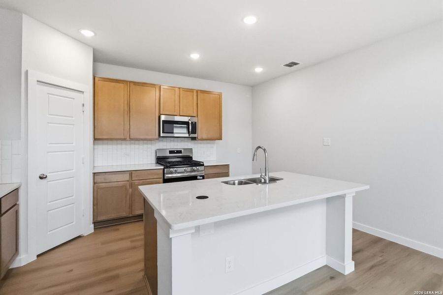 Furnished interior view inside a new home in Willow Point, San Antonio (Image 12).